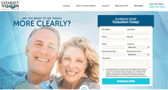 Desktop Screenshot of cataractvisioninstitute.com